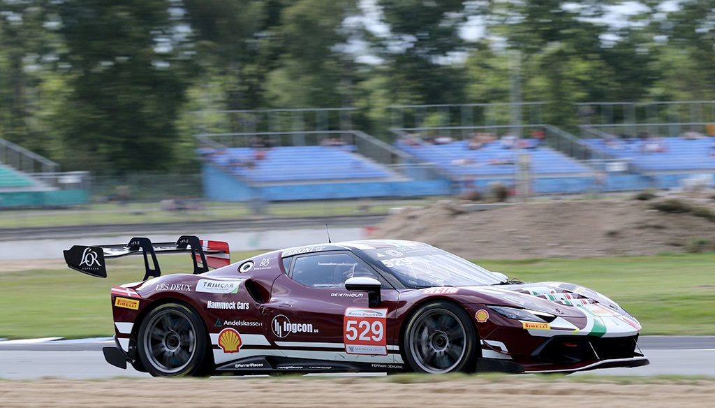 Team Anders og Søren Bidstrup i Ferrari 296 Challenge
(Foto: Motorsporten.dk)